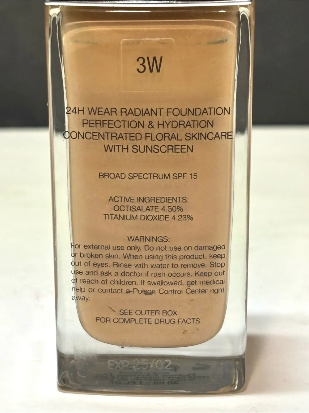 Dior forever 3W skin glow foundation